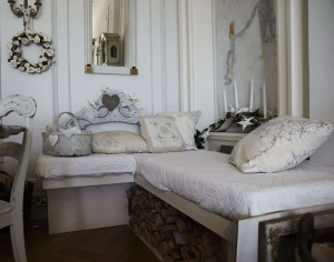 Shabby chic no interior: Como decorar um apartamento no estilo de shebbi-chic? 210+ (foto) para quarto, cozinha, sala de estar