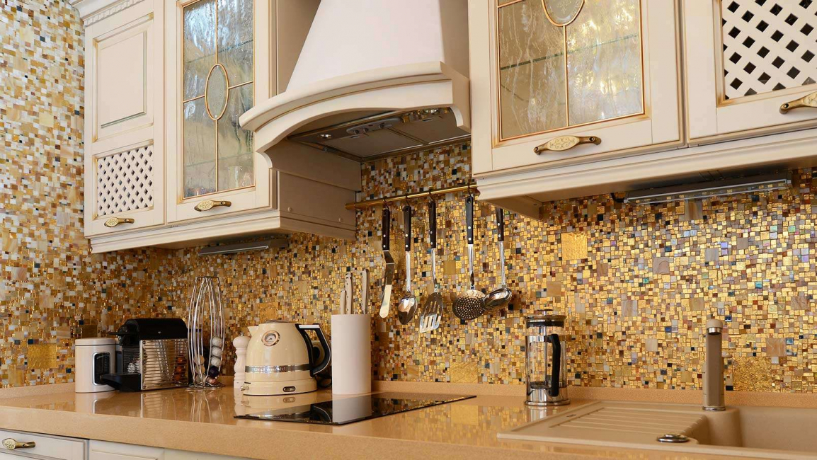 Usando o mosaico dourado