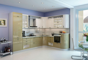 Cor dourada no interior - Design elegante entre luxo e luxo (205+ Foto de cozinha, quarto, sala de estar)