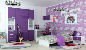 Papel de parede cor lilás na concepção da sala de estar, quarto e outros quartos. Combinações e combinações bem sucedidas (mais de 90 fotos)