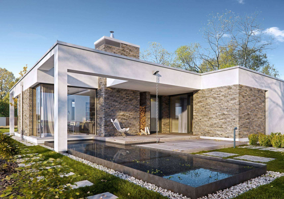 Atmosfera acolhedora em estilo high-tech