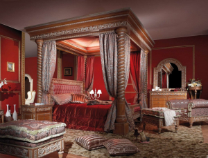 Design de cama de luxo com um dossel para o conforto romântico. 160+ (Fotos) para quartos para adultos e crianças (+ Avaliações)