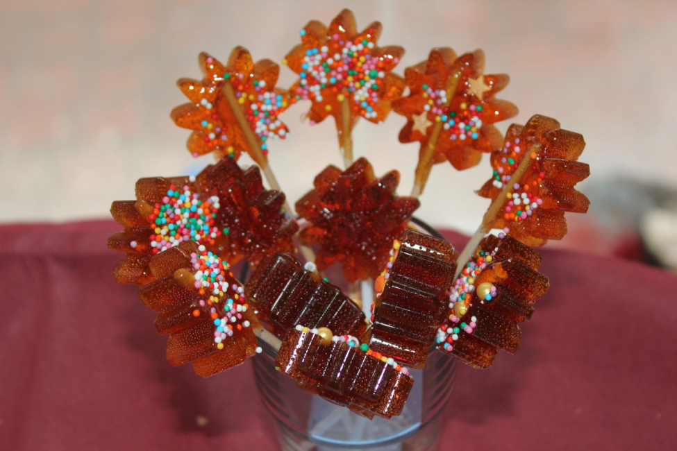 Dar aos entes queridos doces com amor
