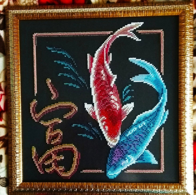 Pintura de Feng Shui Riqueza e Prosperidade