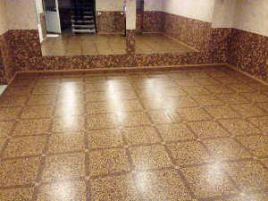 Qual é o piso de cortiça no interior? 100+ (foto) solução bem sucedida. Por que escolher ele?