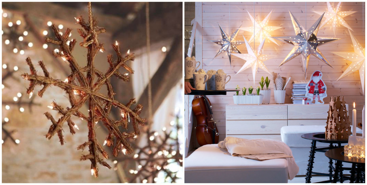 Ecostyle na decoração de ano novo