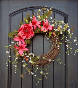 Idéias legais com as próprias mãos: Decorações na porta para todas as ocasiões (80 + Foto). Design sazonal e temático (+ Avaliações)