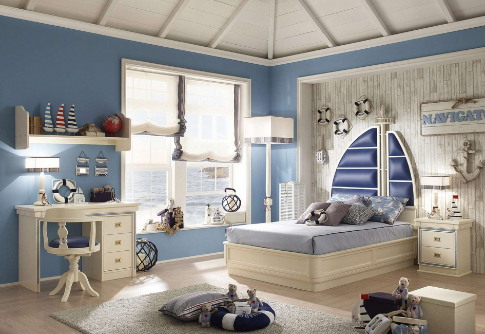 Neutro no design do quarto para crianças
