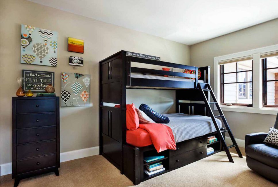 Quarto das crianças para dois meninos