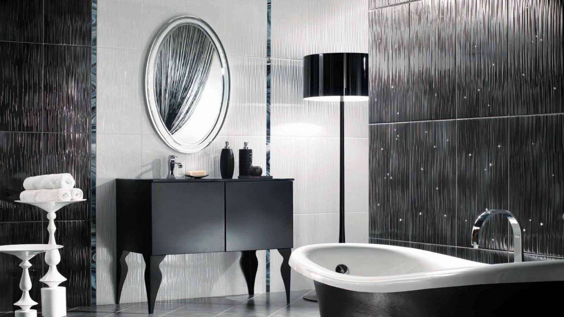 Acessórios - um elemento necessário do design do banheiro