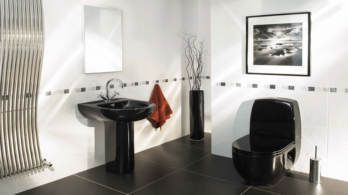 235 + Design Fotos em cores escuras: Dark or Cozy? Excepcionalmente elegante e moderno interior (quarto, sala, cozinha, banheiro)