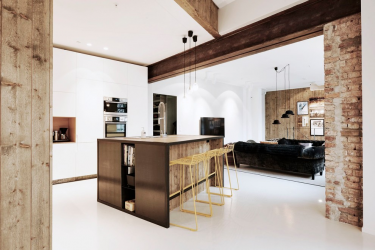 Idéias de design de cozinha em uma casa particular: mais de 130 fotos e opções de layout