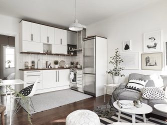 Idéias de design de cozinha em uma casa particular: mais de 130 fotos e opções de layout