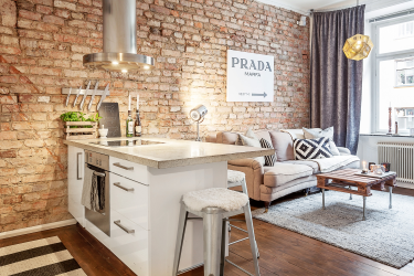 Idéias de design de cozinha em uma casa particular: mais de 130 fotos e opções de layout
