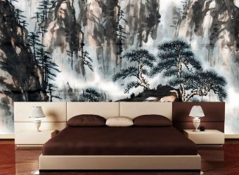 Como olhar o papel de parede de foto 3D na parede: mais de 225 fotos de interiores incríveis