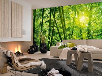 Como olhar o papel de parede de foto 3D na parede: mais de 225 fotos de interiores incríveis