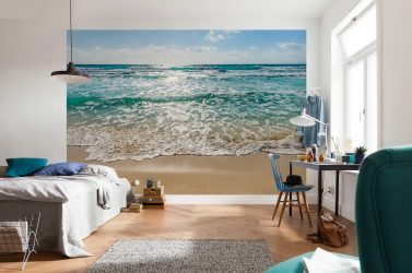 Como olhar o papel de parede de foto 3D na parede: mais de 225 fotos de interiores incríveis