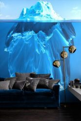 Como olhar o papel de parede de foto 3D na parede: mais de 225 fotos de interiores incríveis