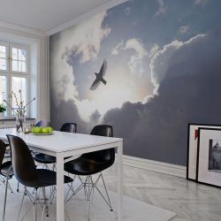 Como olhar o papel de parede de foto 3D na parede: mais de 225 fotos de interiores incríveis