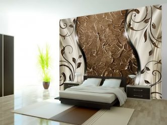 Como olhar o papel de parede de foto 3D na parede: mais de 225 fotos de interiores incríveis