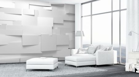 Como olhar o papel de parede de foto 3D na parede: mais de 225 fotos de interiores incríveis