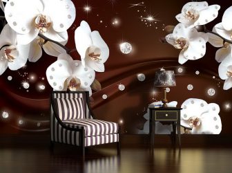 Como olhar o papel de parede de foto 3D na parede: mais de 225 fotos de interiores incríveis