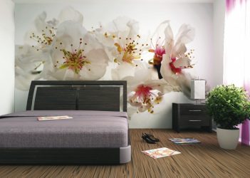 Como olhar o papel de parede de foto 3D na parede: mais de 225 fotos de interiores incríveis