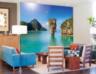 Como olhar o papel de parede de foto 3D na parede: mais de 225 fotos de interiores incríveis