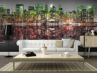 Como olhar o papel de parede de foto 3D na parede: mais de 225 fotos de interiores incríveis