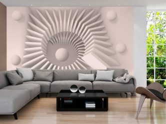 Como olhar o papel de parede de foto 3D na parede: mais de 225 fotos de interiores incríveis