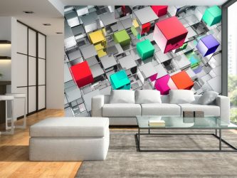 Como olhar o papel de parede de foto 3D na parede: mais de 225 fotos de interiores incríveis
