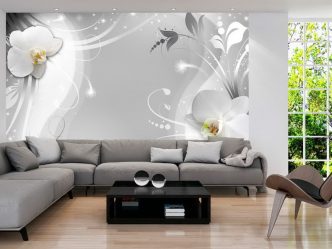 Como olhar o papel de parede de foto 3D na parede: mais de 225 fotos de interiores incríveis