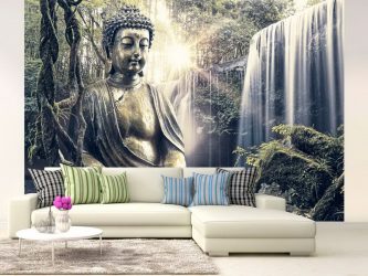 Como olhar o papel de parede de foto 3D na parede: mais de 225 fotos de interiores incríveis