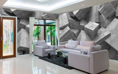 Como olhar o papel de parede de foto 3D na parede: mais de 225 fotos de interiores incríveis