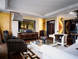 Art Deco no interior: design 195+ (foto) na sala de estar, cozinha, quarto. Móveis que mudarão sua vida