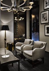 Art Deco no interior: design 195+ (foto) na sala de estar, cozinha, quarto. Móveis que mudarão sua vida