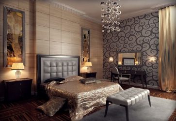 Art Deco no interior: design 195+ (foto) na sala de estar, cozinha, quarto. Móveis que mudarão sua vida