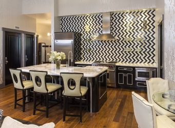 Art Deco no interior: design 195+ (foto) na sala de estar, cozinha, quarto. Móveis que mudarão sua vida