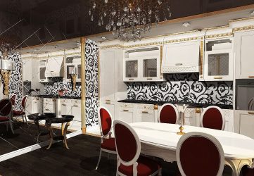 Art Deco no interior: design 195+ (foto) na sala de estar, cozinha, quarto. Móveis que mudarão sua vida