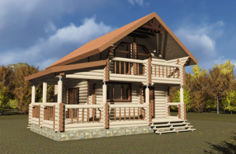 Baths with a mansard for lovers of good rest: 230+ (Photo) Projects (from a bar, with a terrace, with a veranda)