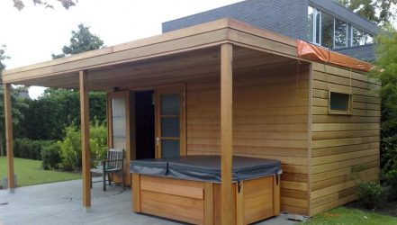 Banhos com uma mansarda para os amantes do bom descanso: 230+ (Foto) Projetos (de um bar, com terraço, com varanda)