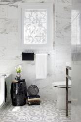 Azulejo branco - Criando um design espetacular. 300+ (foto) Acabamentos interiores