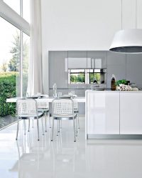 Azulejo branco - Criando um design espetacular. 300+ (foto) Acabamentos interiores