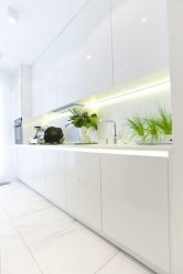 Azulejo branco - Criando um design espetacular. 300+ (foto) Acabamentos interiores
