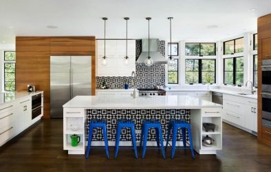 Azulejo branco - Criando um design espetacular. 300+ (foto) Acabamentos interiores