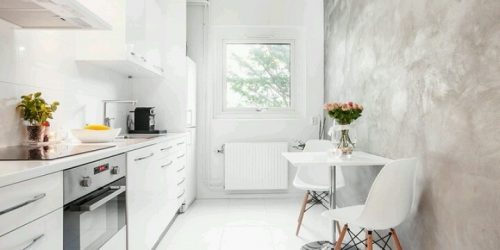 Azulejo branco - Criando um design espetacular. 300+ (foto) Acabamentos interiores