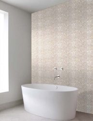 Azulejo branco - Criando um design espetacular. 300+ (foto) Acabamentos interiores
