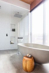 Azulejo branco - Criando um design espetacular. 300+ (foto) Acabamentos interiores
