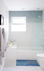 Azulejo branco - Criando um design espetacular. 300+ (foto) Acabamentos interiores