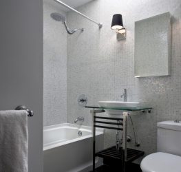 Azulejo branco - Criando um design espetacular. 300+ (foto) Acabamentos interiores